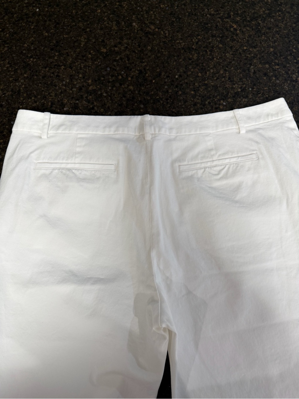 NWOT Ralph Lauren RL White Casual Stretch Women's PLUS 18 Chino Bermuda Shorts - Picture 7 of 12